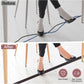 Floor Cord Cover Self Adhesive Cord Hider Floor Extension Cord Covers for Floor Power Cord Protector Cable Management Prevent Cable Trips Cable Cavity 0.47" W x 0.27" H (Dark Walnut, 10Ft)