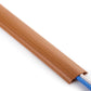 ZhiYo 5.6ft Cord Covers for Wires on Floor, Cord Hider Floor Hide Extension Cords, Soft PVC Cable Cover Cable Protector, Wire Cavity W0.62in H0.31in, Yellow Oak Wood