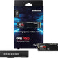 Samsung 990 PRO SSD 1TB PCIe 4.0 M.2 2280 Internal Solid State Hard Drive, Seq. Read Speeds Up to 7,450 MB/s for High End Computing, Gaming, and Heavy Duty Workstations, MZ-V9P1T0B/AM