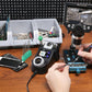 WEP 982-V Micro Soldering kit with 5 C210 Soldering Iron Tips, Temperature Control, Sleep Mode, Auto Shutdown and LCD Display