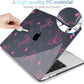 MEEgoodo Case for MacBook Pro 13 inch Case 2022 2021 2020 New A2338 M2/M1 A2251 A2289, Laptop Hard Shell with Keyboard & Camera Cover Compatible with 13 inch MacBook Pro, Ribbons Bow
