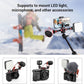 Dual Cold Shoe Mount by SmallRig, Extension Bar Universal Cold Shoe Adapter with 1/4" Thread Holes, for Microphone,Led Video Light, Audio Recorder Monitors-3483B