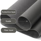 YSAGi Non-Slip Leather Desk Pad, Waterproof Laptop Computer Desk Keyboard Mat, Table Protector Blotter Mat, Large Mouse Pad for Office/Work/Home/Decor(Dark Gray, 31.5" x 15.7")