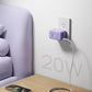 TROND Multi Plug Wall Outlet, 3 AC Outlet Extender with 360 Rotating Plug, Small Wall Adapter with PD 20W USB C, Cute and Durable for Purple Lovers, Goes with All Scenes Purple Vibe