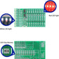 Soldering Practice Kit DIY Two-sided SMT 3-row White Red LED SMD Circuit Kit Learn Soldering Kit For Beginners