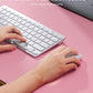 YSAGi Leather Desk Protector, Office Mat, Large Mouse Mat, Non-Slip PU Leather Blotter, Laptop Desk, Waterproof Writing Pad for Office and Home (Pink, 31.5" x 15.8")