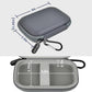 Case Compatible with Samsung T9/ T7/ T7 Shield Portable SSD 1TB 2TB 4TB External Hard Drive, Storage Travel Carrying Holder Organizer for Solid State Drives & USB Cable (Box Only)-Grey