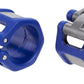 Lock-Jaw HEX 50mm / 2" Olympic Barbell Collar (Blue)