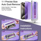 Anti Blue Light Matte Screen Protector for iPhone 17 Pro 6.3-Inch, Auto Dust Removal, 9H Tempered Glass, Full Cover, Anti-Fingerprint, Easy Installation, 2 Pack