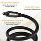 Elecan Optical Audio Cable 200 Ft Digital Audio Toslink Cable Cord-Fiber Optic-Gold Plated-Flexiable&Durable-for Home Theater,Sound Bar,PS4&Xbox-with 4 Right Angled and Mini Toslink Adapters+Ties