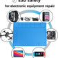 Kaisi Anti-Static Mat with ESD Wrist Strap and Grounding kit, Silicone Soldering Repair Work Mat 932°F Heat Resistant ESD Safe pad for Electronic, Phone, iPhone, iPad, iMac, Laptop, Computer, Watch