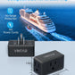 VINTAR 3 Pack Multi Plug Outlet Extender, Adapter, Splitter, Black, Type A, 125V, 15A, ETL Certified