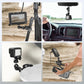 SMALLRIG Super Camera Clamp Mount, Double Ball Head Magic Arm Adapter, Fence/Desk/Tripod Mount for Monitor/Light/Camera, for Insta360, for Gopro