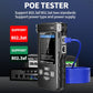 NOYAFA NF-8506 Network Cable Tester with IP Scan, TDR CAT5 CAT6 Ethernet Cable Tester, PoE PingTest, Network Rate Test, Port Flashing, Network Tester Cable Toner for RJ11 RJ45