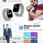 2.06" AMOLED Smart Watch with Blood Pressure, 118 Sports Modes, Fitness Activity Tracker for Men Women, Heart Rate Sleep SpO2 and Stress Monitor, IP68 Waterproof, Ideal Gift, Android iPhone Compatible