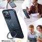 TORRAS Magnetic for iPhone 13 Pro Max Case 6.7 inch [ Fit for Magsafe] with Stand, [Military Grade Drop Protection] Shockproof Translucent Back Slim Protective Phone Case (2021), Black