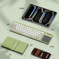 Nillkin Foldable Bluetooth Keyboard with Touchpad & Number Pad, Portable Bluetooth Keyboard with Full Size Keys, Pocket-Sized Wireless Travel Keyboards for iPad, Smartphone, Tablet and Laptop Green