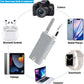5-in-1 Electronics Cleaner Kit- Laptop Screen Cleaner kit,Multifunctional Bluetooth Earphones Cleaning Tool for iPhone Charging Port,Headphone,Earphone,Phone Speaker,Earpods
