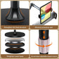 Tablet Floor Stand, 360° Rotation Tablet Holder, Compatible with iPad, iPhone, Samsung, Google, Kindle Tablet/Phone, (4.5''-12'')
