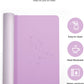 YSAGi Leather Desk Protector, Office Mat, Large Mouse Mat, Non-Slip PU Leather Blotter, Laptop Desk, Waterproof Writing Pad for Office and Home (Taro Purple, 35.4" x 17")