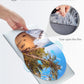 Ergonomic Mouse Pad Wrist Support, Comfortable Mouse Pad Wrist Rest, Relieve Wrist Pain Gel Mouse pad, Non-Slip Rubber Base Mousepad for Laptop, Computer(Beach)