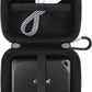 Lacdo Hard Drive Carrying Case for Crucial X9 Pro / X9 / X10 / X10 Pro SSD 1TB 2TB 4TB 6TB 8TB USB 3.2 Portable External Solid State Drives Shockproof Water Repellent Storage Travel Bag, Black