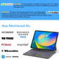 Keyboard Case for iPad Air 11-inch (M3 2025 / M2 2024) & iPad Pro 11 inch(1st/2nd/3rd/4th Generation) – Magic-Style Magnetic Keyboard Case with Multi-Touch Trackpad for 10.9” iPad Air 4th/5th Gen.
