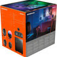 SteelSeries Arena 9 Illuminated 5.1 Desktop Gaming Speakers – 5.1 USB Surround Sound – Wireless Rear Speakers – 2-Way Speaker Design – Subwoofer – RGB Light, Bluetooth – PC, PlayStation, Mobile, Mac