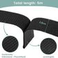 1.5In x 16Ft Cinch Straps Heavy Duty With 20 Buckles, Black Nylon Hook and Loop Straps, Reusable Long Cable Ties for Organizer or Storage