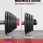 Narrow Barbell Clips 2.5cm Width for Olympic Bars, 0.9-1.18inch Adjustable Weight Clamps, Quick Release Locking Collars for Weightlifting