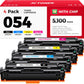 054 Toner Cartridge Set 4-Pack Replacement for Canon 054 CRG-054 054H Compatible with Canon ImageCLASS MF642Cdw MF644Cdw MF641Cdw LBP622Cdw LBP623Cdw MF641Cw Printer Ink chip Black Cyan Yellow Magenta