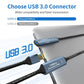 USB 3.0 Extension Cable 16.4FT Type A Male to Female Active Extender Cord with 1 Extension Chipsets Signal Booster and 1 USB-C Charging Port, for Webcam, PlayStation, Printer, Camera