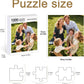 Personalized Photo Puzzle with Glossy Finish – Custom Jigsaw Puzzle 120/200/300/500/1000/1500 Pieces for Family, Couples, Pets, Birthdays, and Weddings (1000-Vertical)