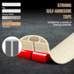 Floor Cord Cover Self Adhesive Cord Hider,10FT Cable Management, Extension Strip Protector for Wires, Prevent Cable Trips for Offices, Gyms, Exhibitions Cavity:0.3"(W) x 0.28"(H) Yellow Wood