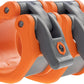 Lock-Jaw HEX 50mm / 2" Olympic Barbell Collar (Orange)