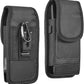 Cell Phone Holster for iPhone 16,16 Pro,16e,15,15 Pro,14,14 Pro 13,13 Pro 12,12 Pro,11 Galaxy S25 S24 S23 S22 Case with Belt Clip Phone Belt Holder Carrying Pouch Cover (Fits Otterbox Case on Case on)