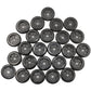 3/4 inch Rubber Grommets for Wiring, 5/8 Inch ID, Firewall Grommets Automotive Cable Cords Hoses Protection, Double-Sided Rubber Plugs for Round Holes, 25 Pcs, 16x20 mm