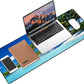 Galdas Gaming Mouse Pad XXL XL Large Long Extended Big Mousepad Non-Slip Rubber Keyboard Mouse Pad with Stitched Edges for Laptop Home Office (31.5x11.8x0.08 Inch) … (Beach 2025)
