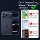 Battery Case for iPhone 17 Pro Max, Upgraded 12000mAh Rechargeable Portable Extended Battery Pack Supported Qi Wireless Charging Case Compatible with iPhone 17 Pro Max (6.9 inch) Charger Cover (Black)