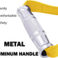 J Bryant Fitness Metal Gym Handles for Cable Machine Attachment Heavy Duty Aluminum Alloy Handle Grips Durable Workout Handles for Resistance Bands Pulley LAT Pull Down System
