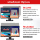 24 Inch Privacy Screen Filter for Widescreen 16:9 Monitor | Privacy Shield | Anti-Glare | Anti-Blue light Protector | Eye Protection | Computer Security Private Filter