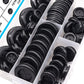 53PCS Rubber Grommets for Wiring, Rubber Grommet Kit in 6 Assorted Drill Hole Sizes 5/8" 13/16" 7/8" 1" 1-3/16" 1-1/2", Two-Sided Rubber Hole Plug for Protecting Wires