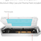 ASUS ROG Strix Arion White M.2 NVMe SSD Enclosure-USB3.2 Gen 2x1 Type-C (10Gbps), Dual USB-C to C & USB-C to A, Screwdriver-Free, Thermal Pads Included, Fits PCIe 2280/2260/2242/2230 M Key/B+M Key