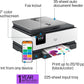 HP OfficeJet Pro 8139e Wireless All-in-One Color Inkjet Printer, Print, scan, Copy, fax, ADF, Duplex Printing Best-for-Home Office, 1 Year Instant Ink Trial Included