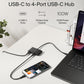Belkin Connect 4 Port USB C Hub - Multiport Adapter Dongle with 4 USB C 3.2 Gen 2 Ports - High Speed 10G Data Transfer for Laptop, MacBook, iPad, PC, and More - 100W PD