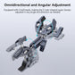SMALLRIG Double Clamp Mount, Umbrella Clamp, Super Clamp Arm, for Chair, Pole, Tripod, C Stand, Handlebar, All Metal Max Load Capacity 3.5kg
