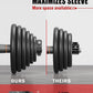 Narrow Barbell Clips 2.5cm Width for Olympic Bars, 0.9-1.18inch Adjustable Weight Clamps, Quick Release Locking Collars for Weightlifting