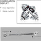 Lamoutor 2Pcs Anti-Slip Hex Nut Collar Screw for Barbell Dumbbell Weight Lifting