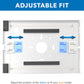 Mount-It! Anti-Theft Tablet Floor Stand, Commercial Tablet Floor Kiosk with Universal Enclosure, Locking Mount Stand for iPad Gen 7-10, Pro, Air, 10.2 inch, 10.9 Inch, White