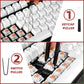 YIMAGUJRX RUNJRX Keyboard Lube Kit with Tweezers,Keycap Puller,Switch Puller,4-Claw Grabber,Lube Pen for Custom Keyboard, Keyboard Lube Tools